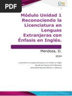 Plan de Estudios Licenciatura en Inglés UNAD | PDF | Plan de estudios ...