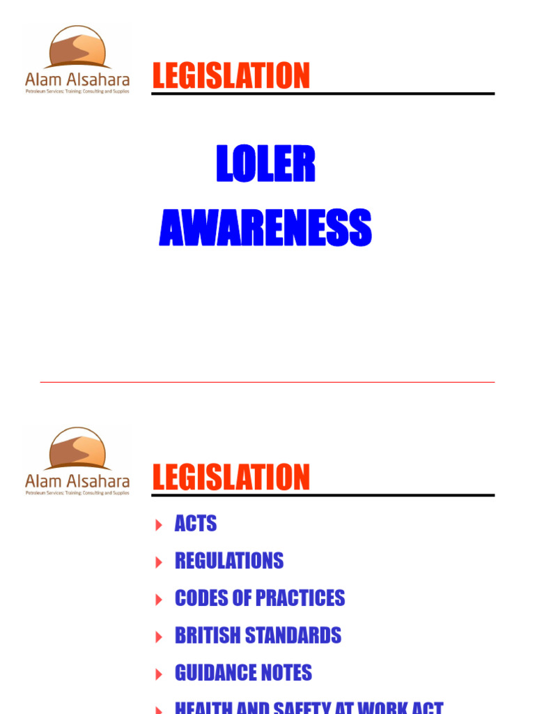 03 Loler | PDF | Safety