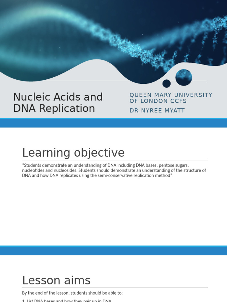 Understanding DNA Structure and Replication | PDF | Nucleotides | Dna