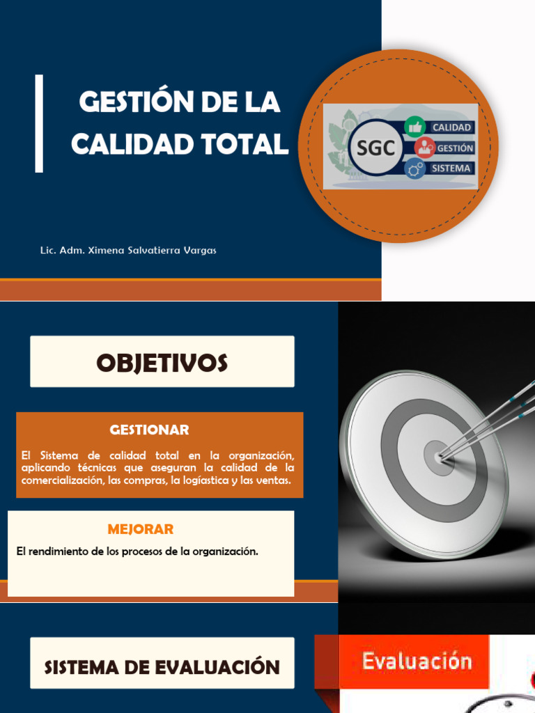 Gestión de Calidad Total en Empresas | PDF