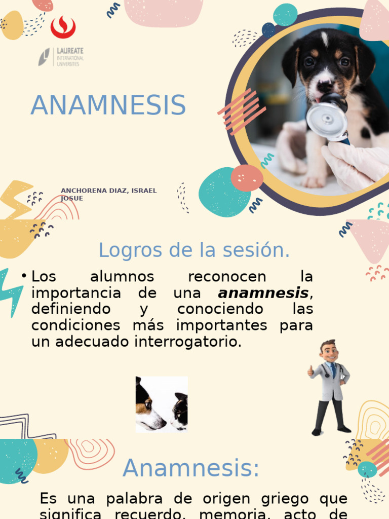 Importancia de la Anamnesis Clínica | PDF | Diagnostico medico ...