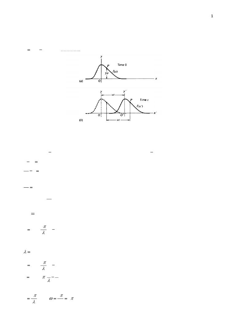 Phase and Group Velocity Explained | PDF | Waves | Amplitude