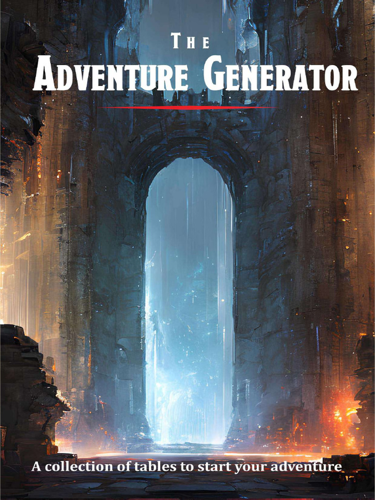 Adventure GeneratorV2 | PDF