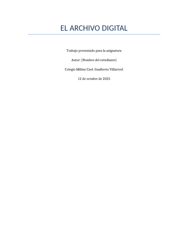 El Archivo Digital Apa | PDF | Archivo de computadora | Informática