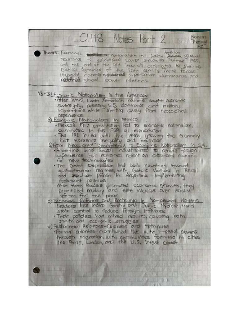 Chapter 18 Part 2 Notes | PDF