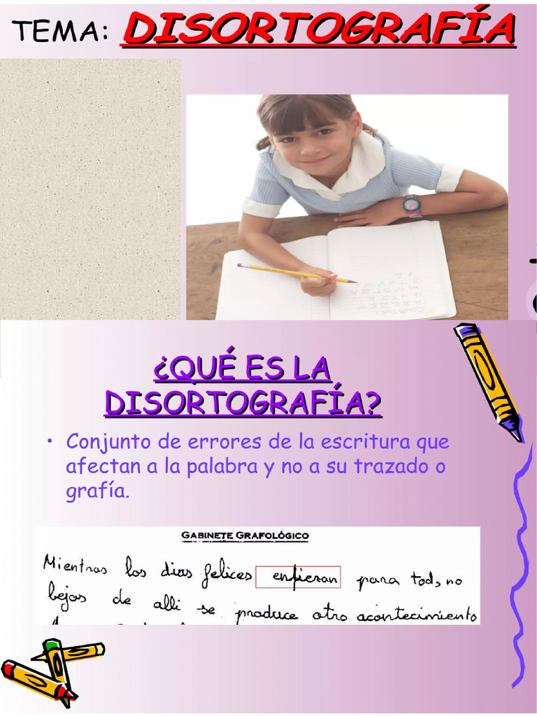 Disortografia | PDF