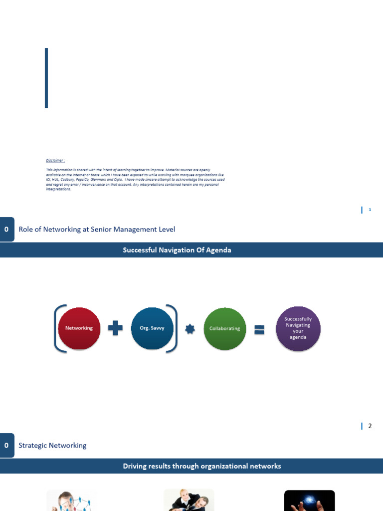 Strategic Networking for Leaders | PDF | Vertex (Graph Theory) | Social ...