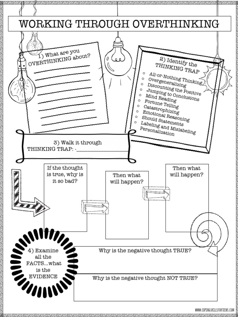 Working Through Overthinking Handout | PDF