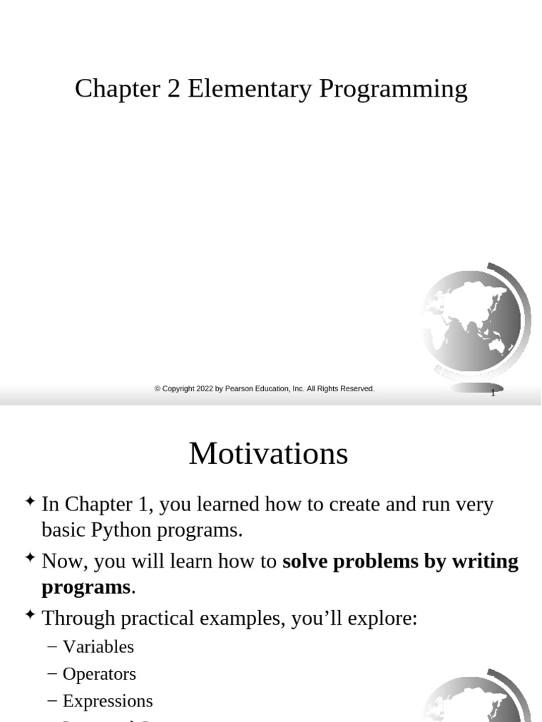 L2 Elementary Programming | PDF | System | Reserved Word