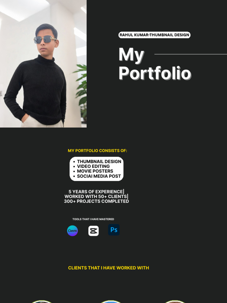Rahul Kumar - Thumbnail Design Portfolio | PDF