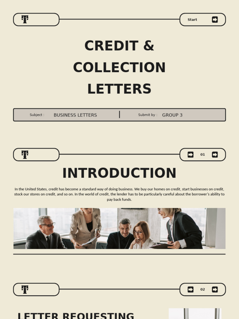 Business Credit and Collection Letters | PDF | Credit | Finance & Money ...