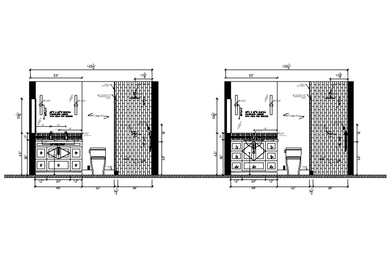 Bathroom Design Specifications and Materials | PDF | Tile ...