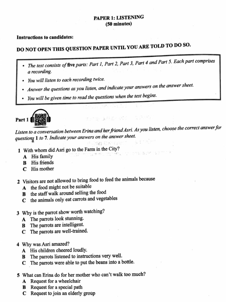 Model Test 5 | PDF