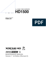 PDW HD1500 Maintenence - 9968423030 00e