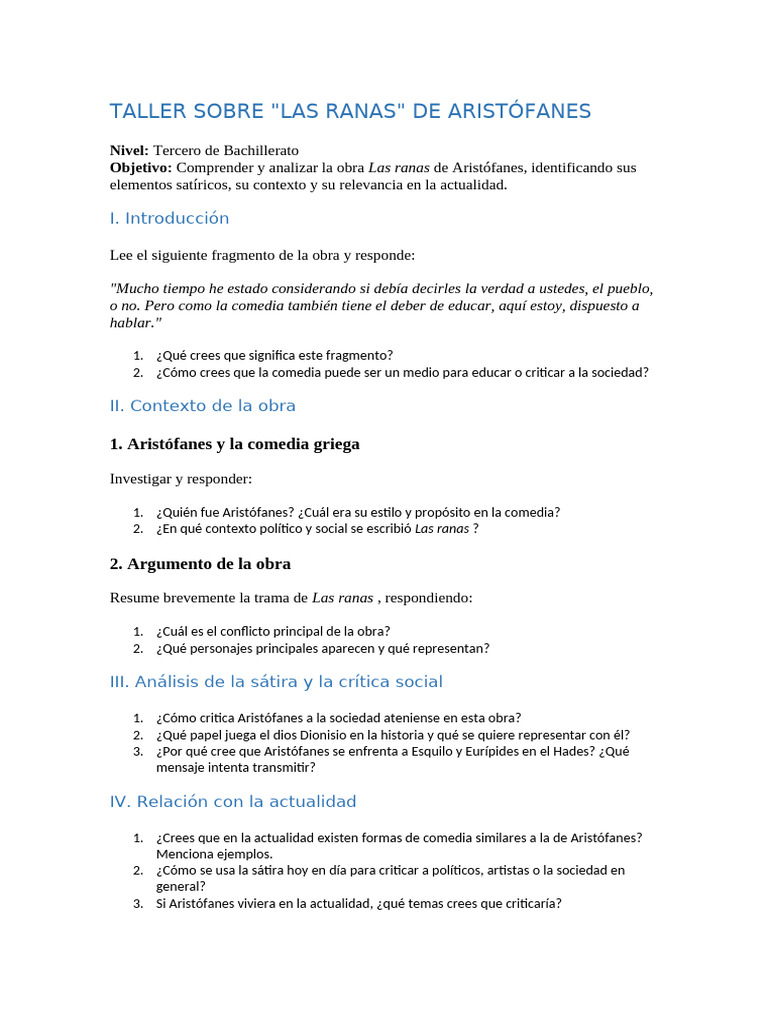Taller sobre 