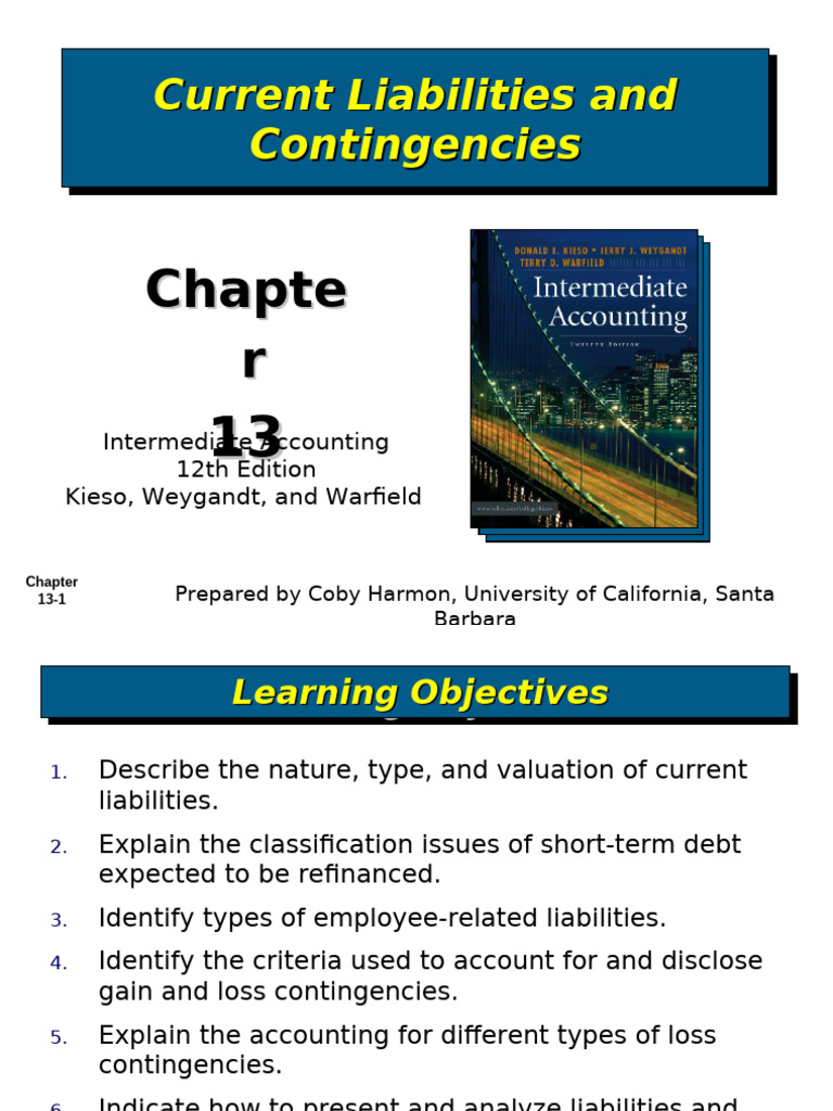 Current Liabilities and Contingencies Overview | PDF | Payroll Tax | Taxes