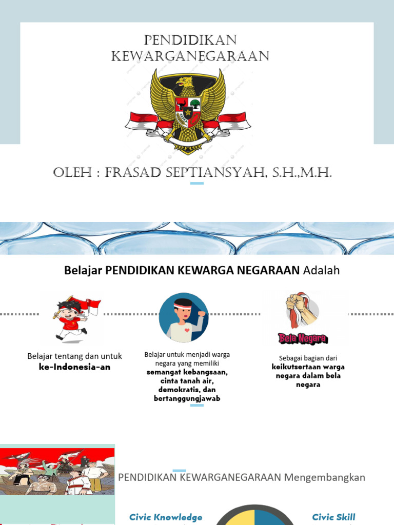 Pendidikan Kewarganegaraan di Indonesia | PDF