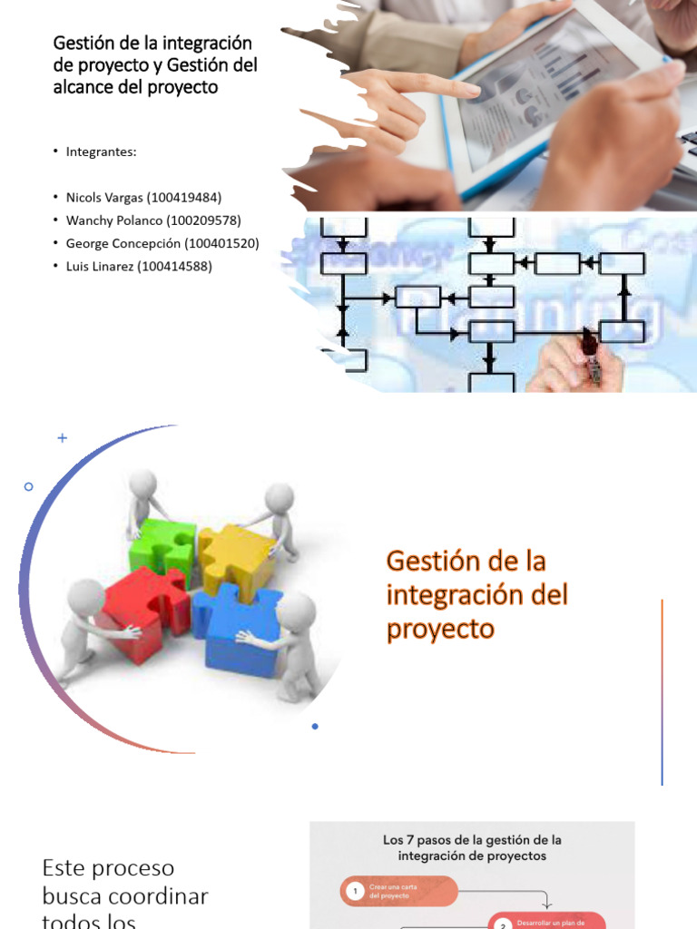 Grupo2. Gestión de La Integración de Proyecto y Gestión Del Alcance Del ...