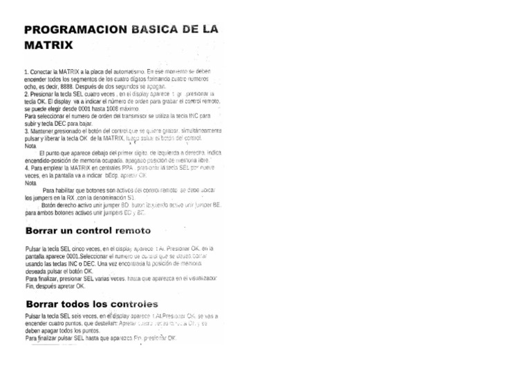 Matrix | PDF