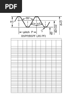 BSPP Thread Dimensions and Sizes | PDF | Cutting Tools | Tools