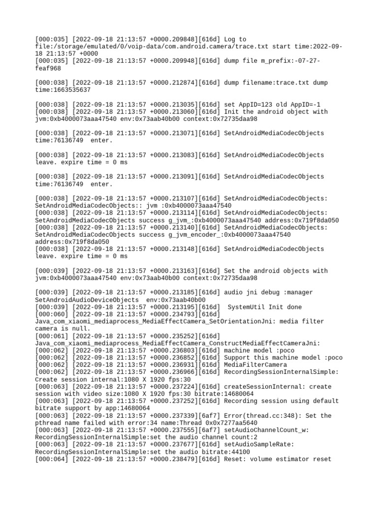 Android Camera Media Processing Log | PDF | Shader
