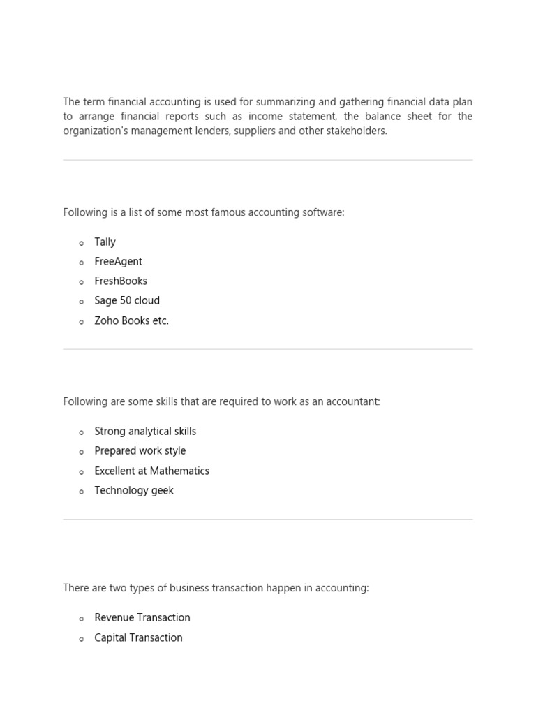 Essential Accounting Concepts Explained | PDF | Debits And Credits ...