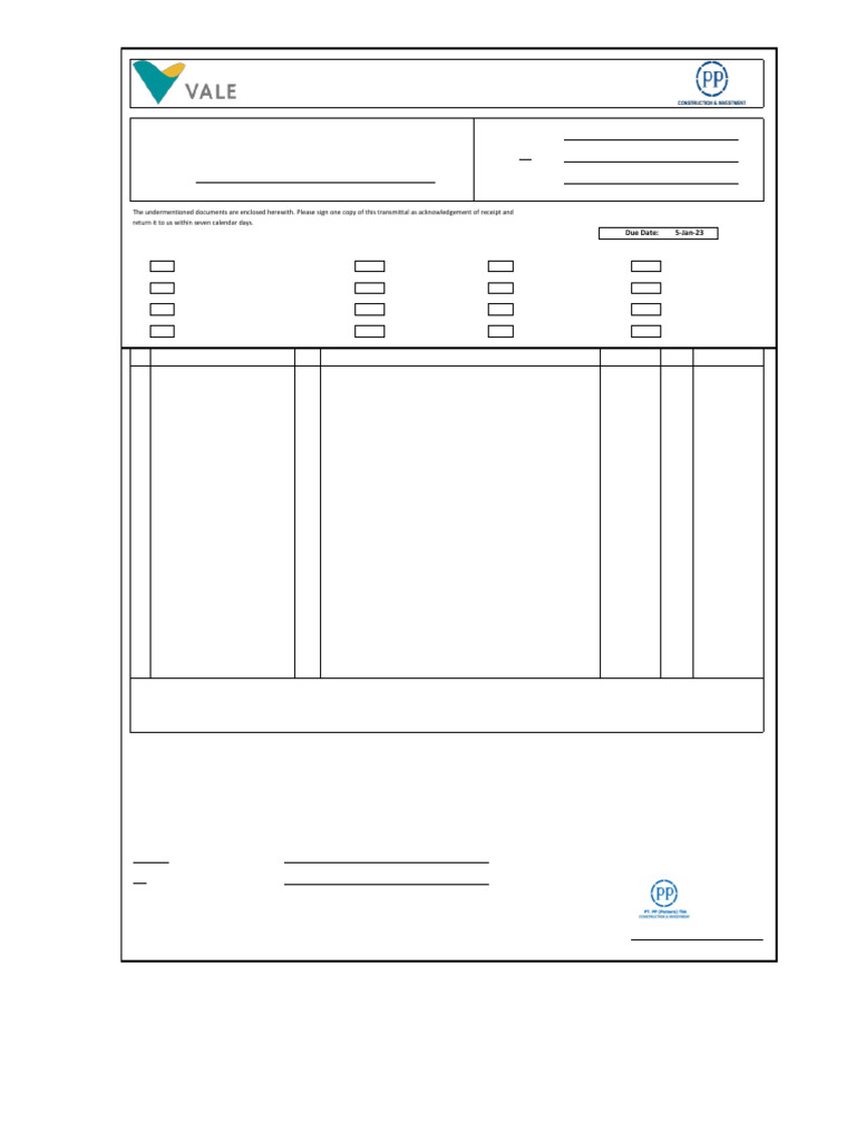 Transmittal 722222 0121 | PDF