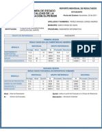 Resultados Ecaes