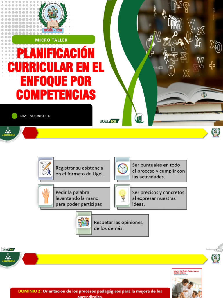 Planificación Curricular por Competencias | PDF | Evaluación | Plan de ...