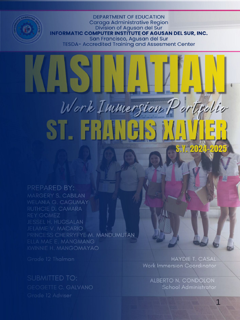 Xavier Portfolio | PDF