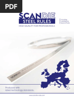 Steel Rules Specifications and Options | PDF