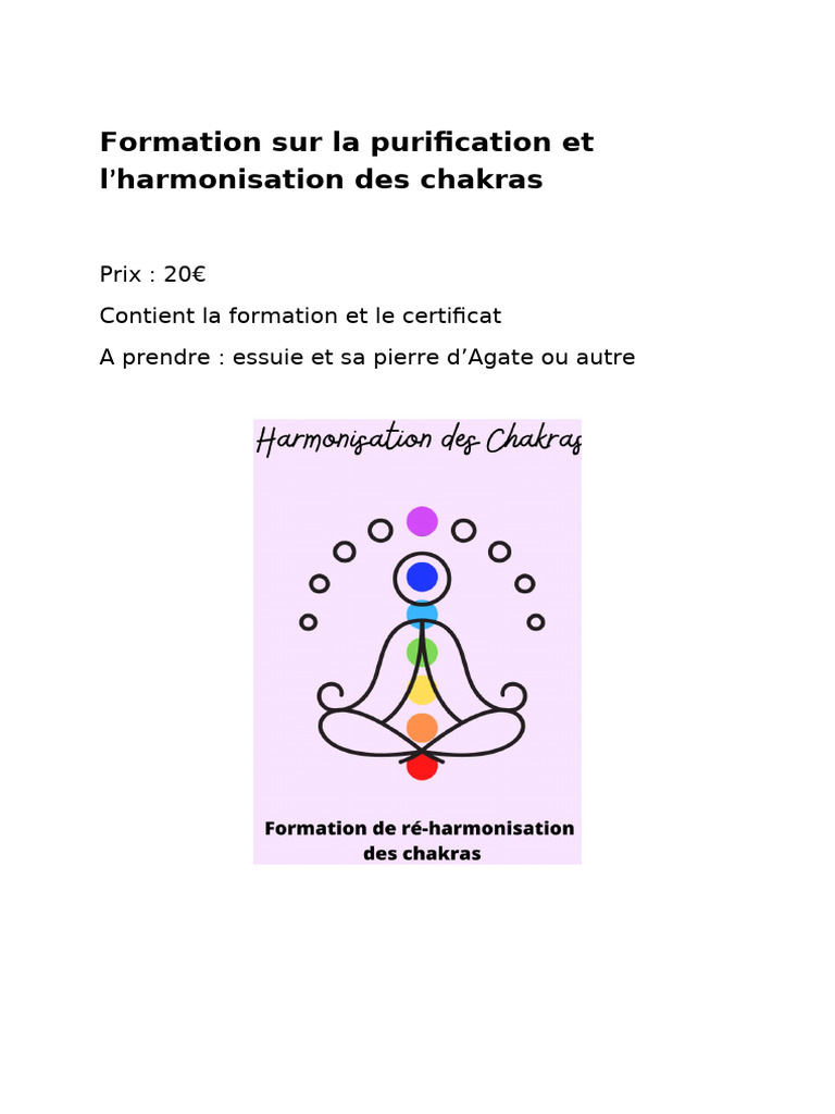 Chakras Formation | PDF