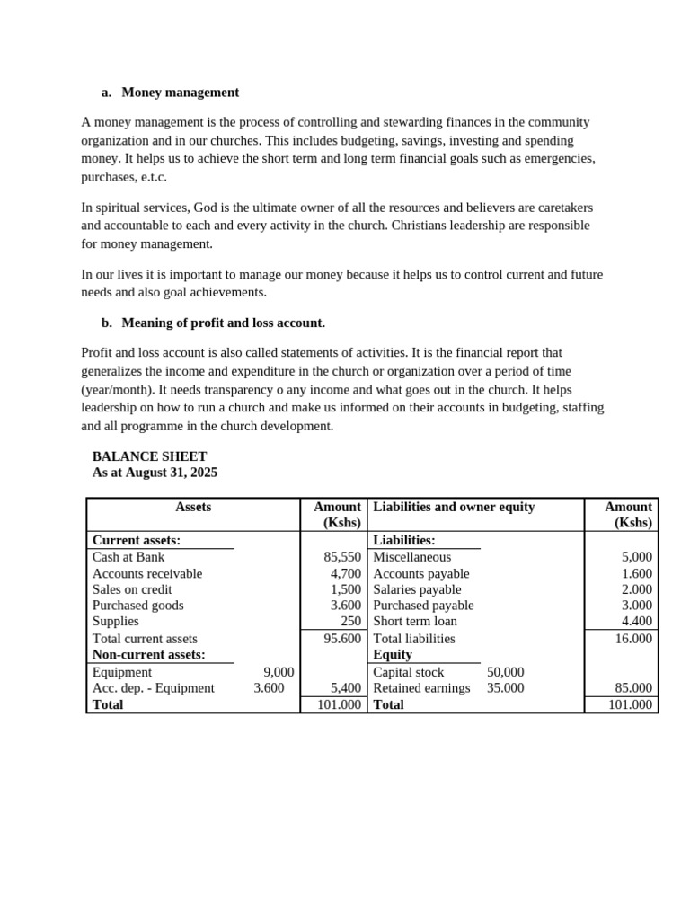 Church Financial Management Guide | PDF