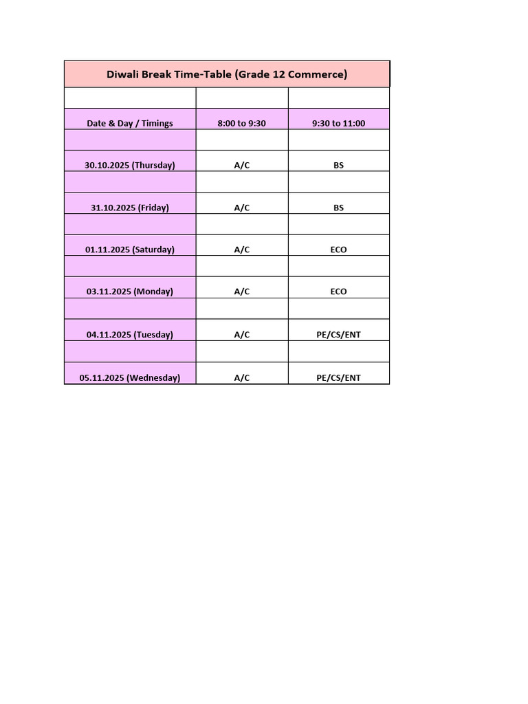 diwali-break-timetable-gr-12-commerce-pdf