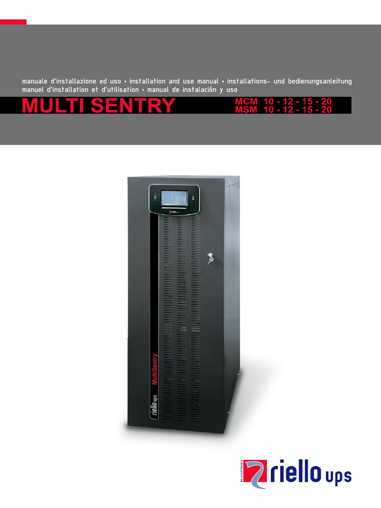 UPS Installation and User Manual | PDF | Power Supply | Transformer