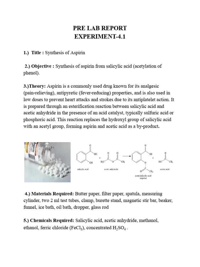 Pre Lab Report Exp-4.1 | PDF
