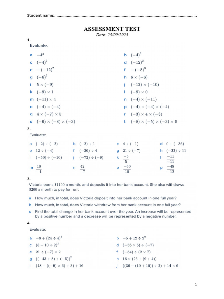 Ib Math 8 | PDF