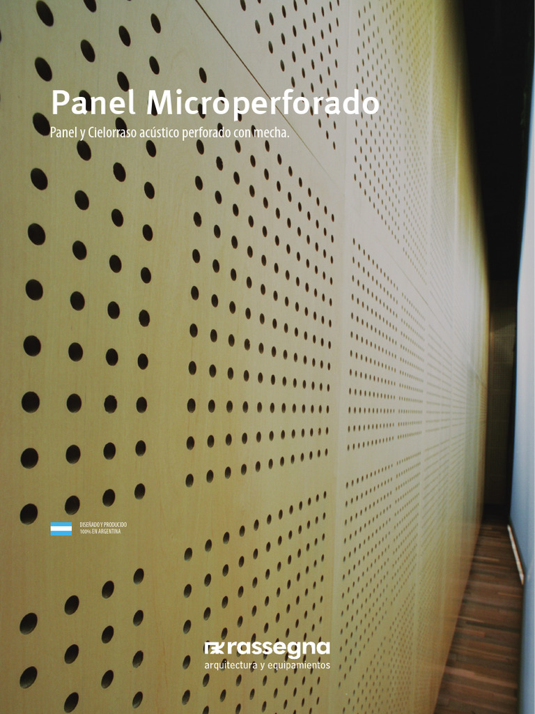 Paneles Acústicos Microperforados en MDF | PDF