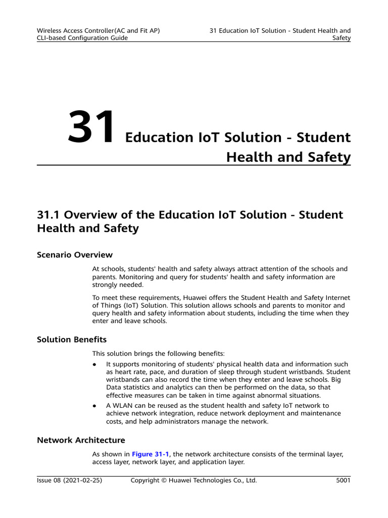 01-31 Education IoT Solution - Student Health and Safety | PDF ...