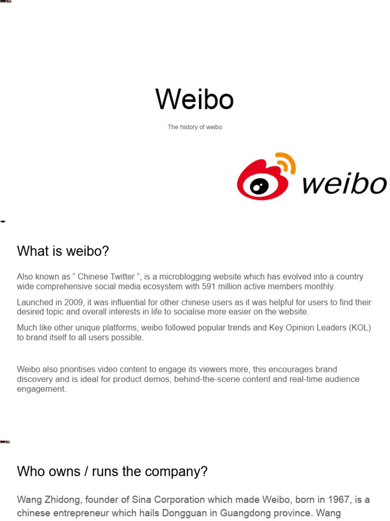 Weibo | PDF