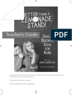 Better Than a Lemonade Stand_Teacher's Guide