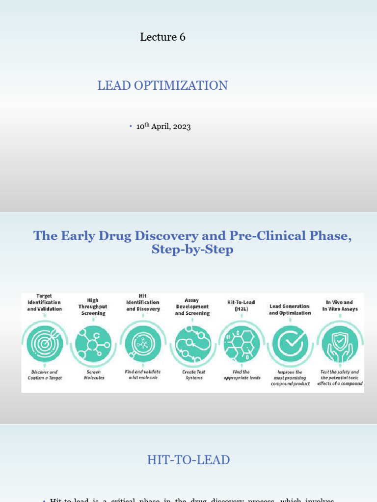 Drug Development Lecture6 7 8 9 | PDF | Drug Development | Bioavailability