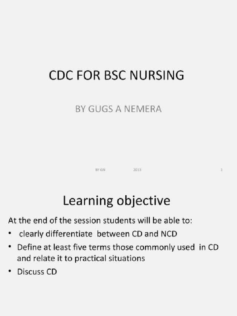 CDC 3 | PDF