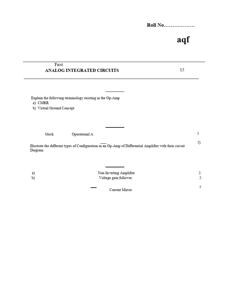 Ece34 - Aic | PDF