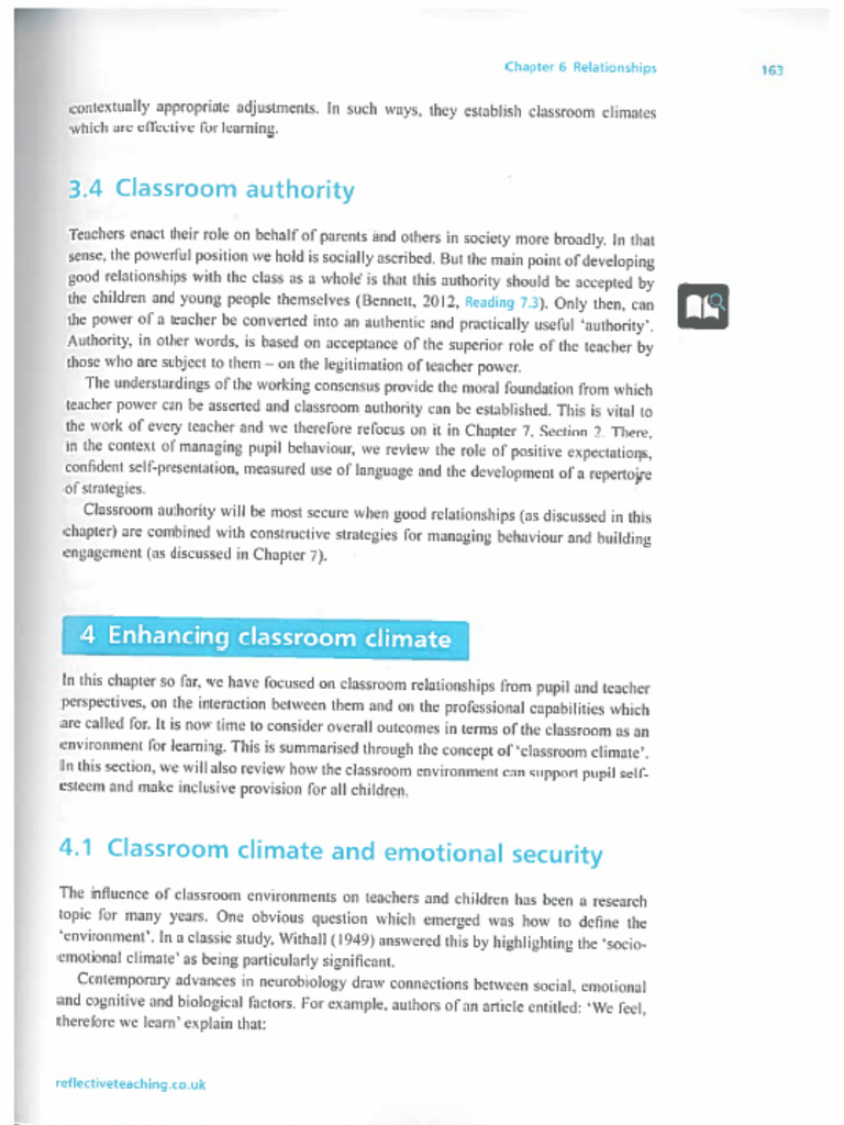 Enhancing Classroom Climate-1 | PDF