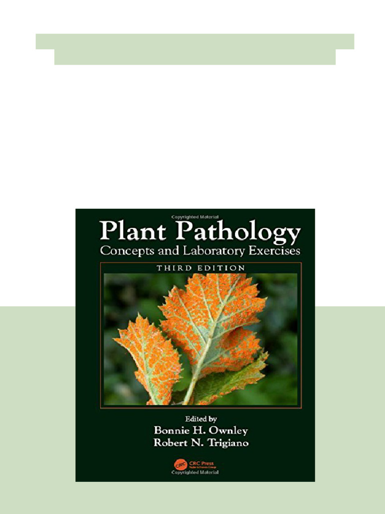 6390plant Pathology Concepts and Laboratory Exercises 3rd Edition ...