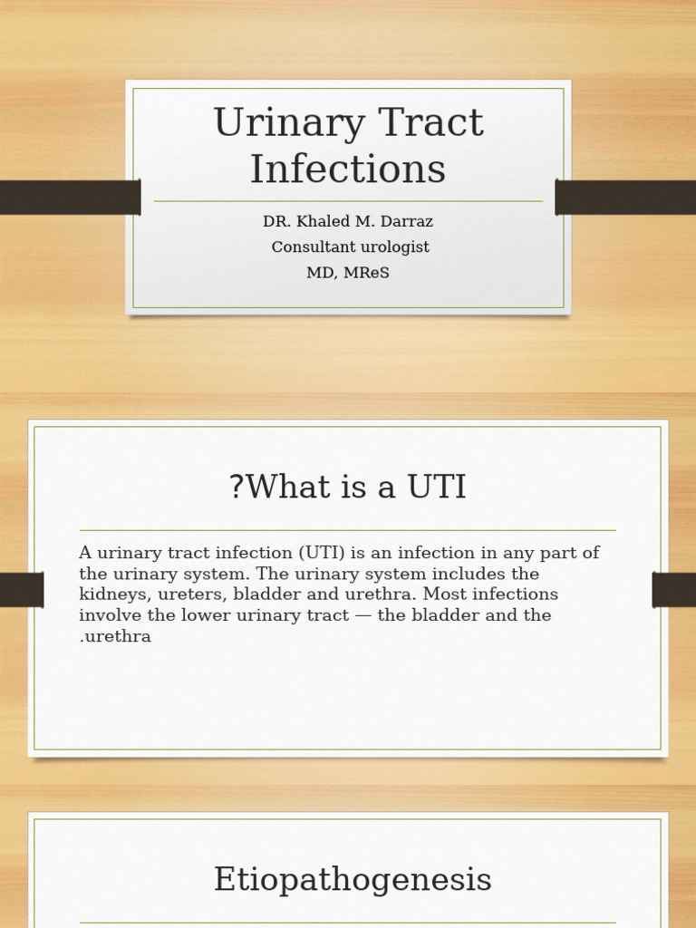 Understanding Urinary Tract Infections | PDF | Urinary Tract Infection ...