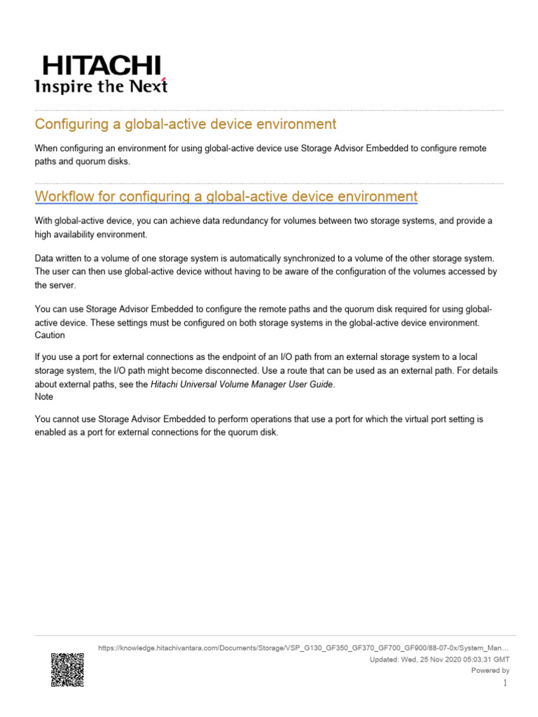 Configuring A Global-Active Device Environment g370 | PDF | Port ...
