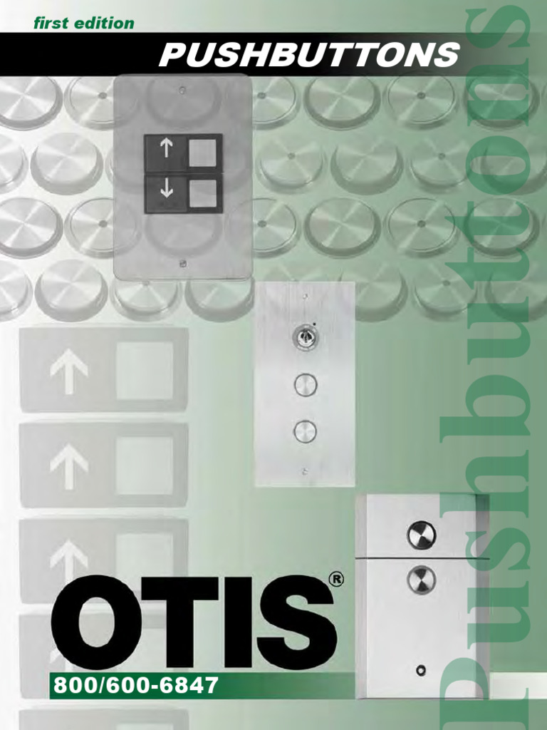Otis Pushbuttons Catalog Overview | PDF | Equipment