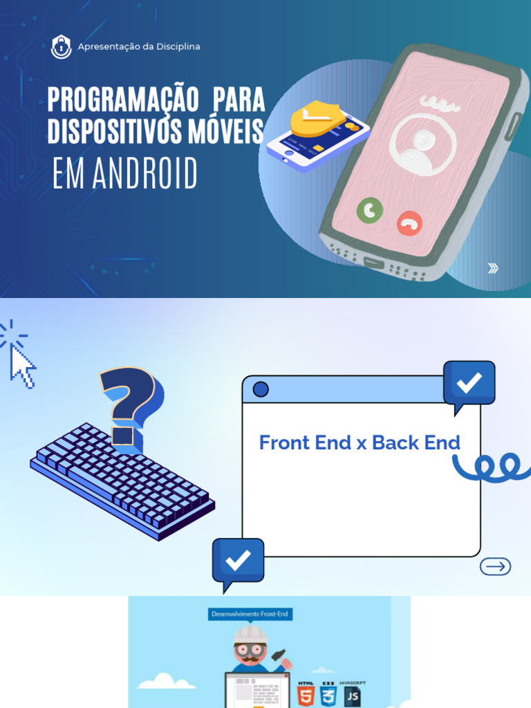 Programação Android: Front End e Back End | PDF